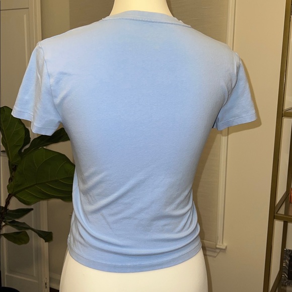 Baby Blue Baby Tee - Picture 2 of 7